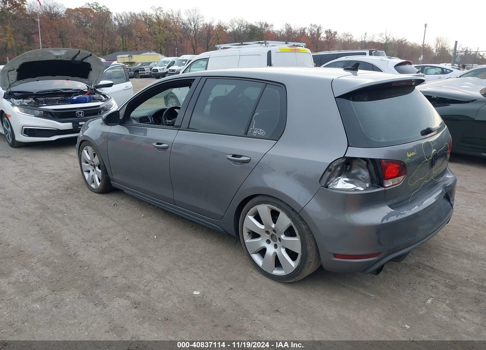 2011 VOLKSWAGEN GTI 4-DOOR VIN: WVWHD7AJXBW233357