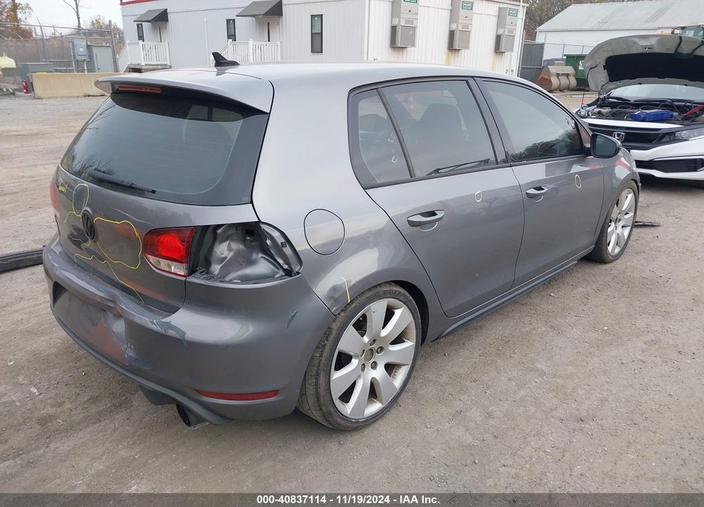 2011 VOLKSWAGEN GTI 4-DOOR VIN: WVWHD7AJXBW233357