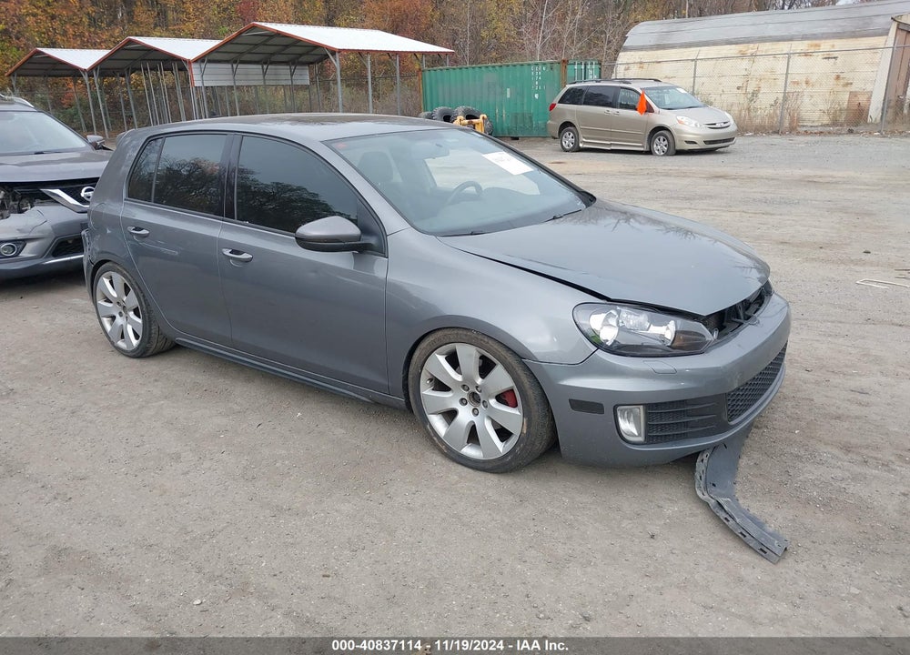 2011 VOLKSWAGEN GTI 4-DOOR VIN: WVWHD7AJXBW233357