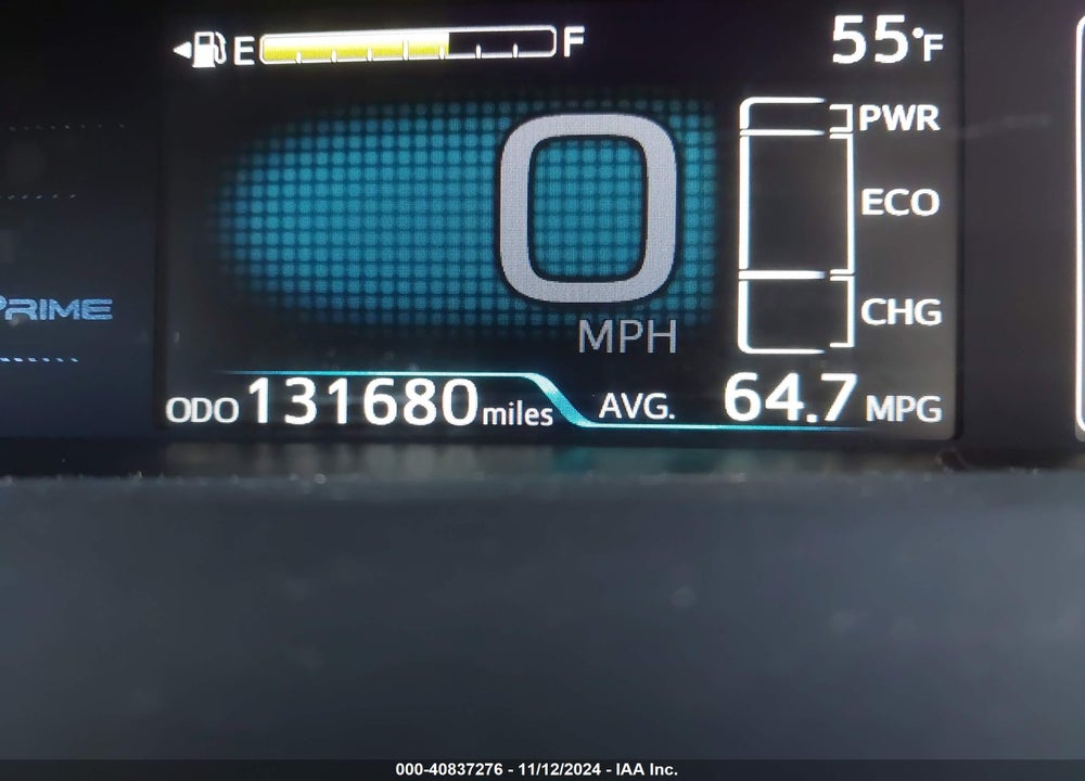 2017 TOYOTA PRIUS PRIME VIN: JTDKARFP1H3064833