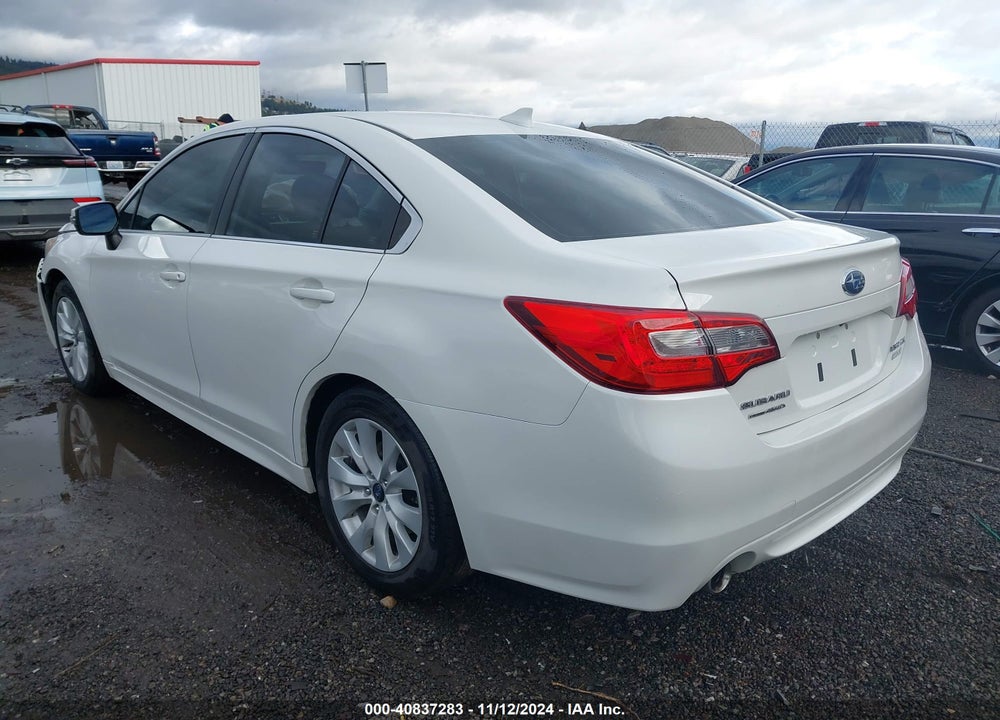 2017 SUBARU LEGACY 2.5I PREMIUM VIN: 4S3BNAF64H3029443