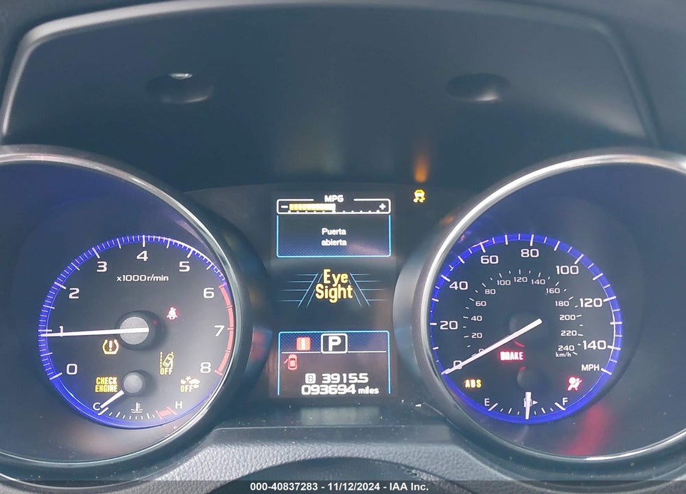 2017 SUBARU LEGACY 2.5I PREMIUM VIN: 4S3BNAF64H3029443