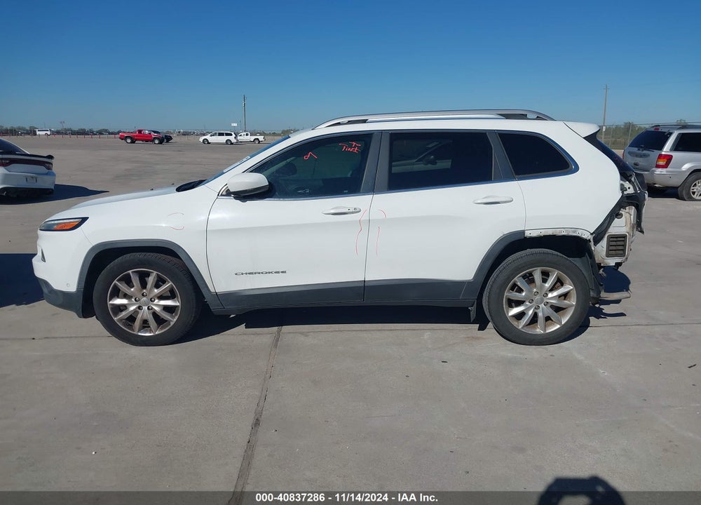 2016 JEEP CHEROKEE LIMITED VIN: 1C4PJLDS8GW149529