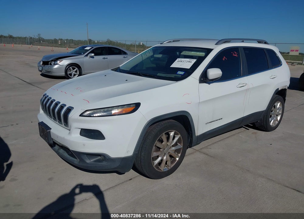 2016 JEEP CHEROKEE LIMITED VIN: 1C4PJLDS8GW149529
