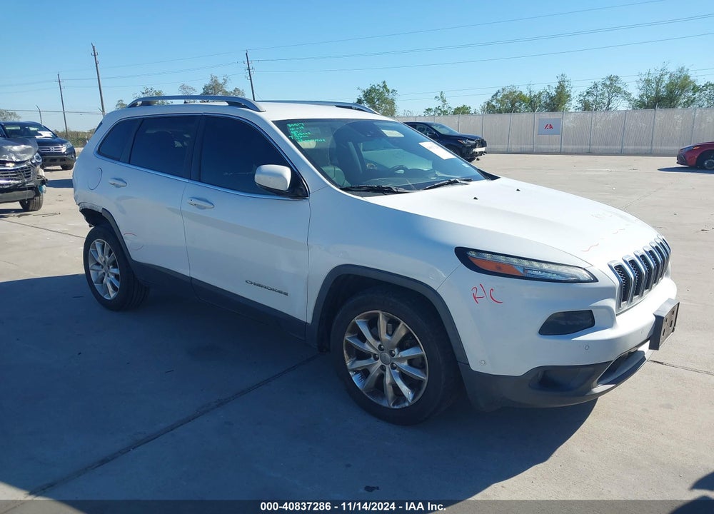 2016 JEEP CHEROKEE LIMITED VIN: 1C4PJLDS8GW149529