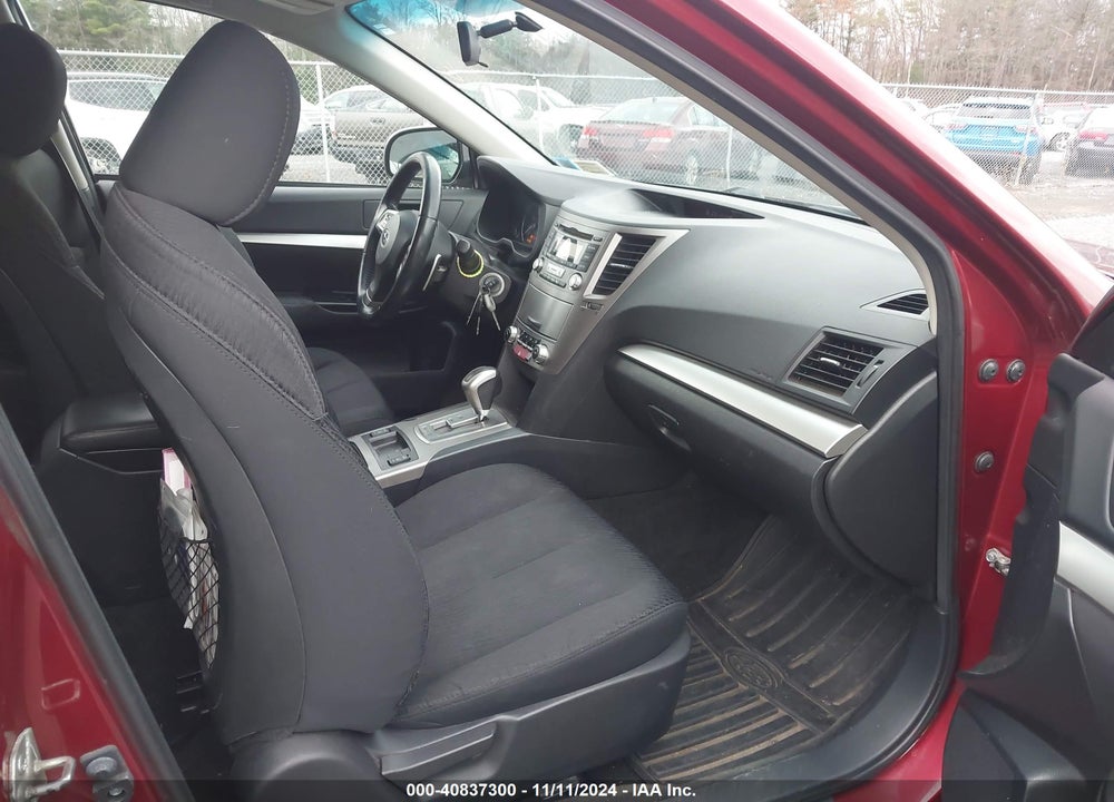 2012 SUBARU OUTBACK 2.5I PREMIUM VIN: 4S4BRBCC7C3276139