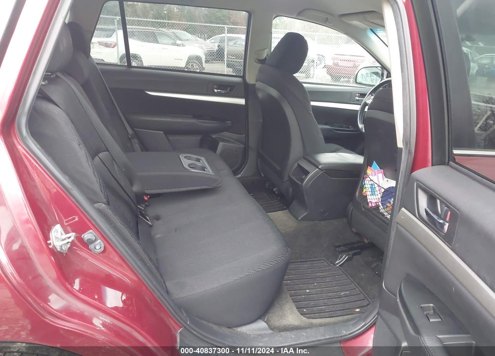 2012 SUBARU OUTBACK 2.5I PREMIUM VIN: 4S4BRBCC7C3276139