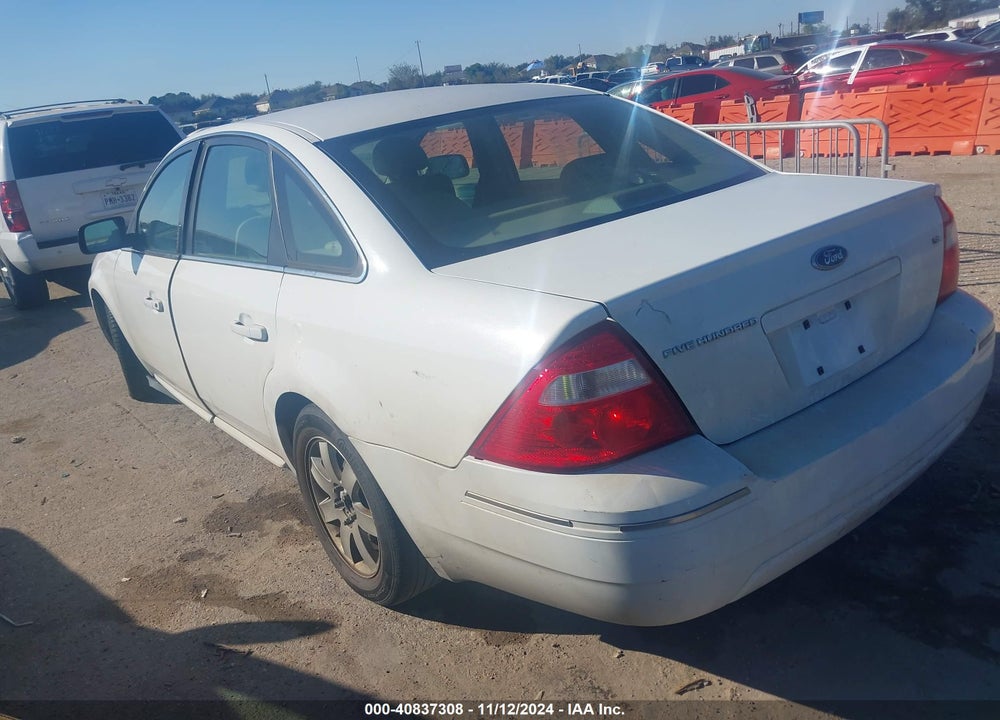 2006 FORD FIVE HUNDRED SEL VIN: 1FAFP24196G161473