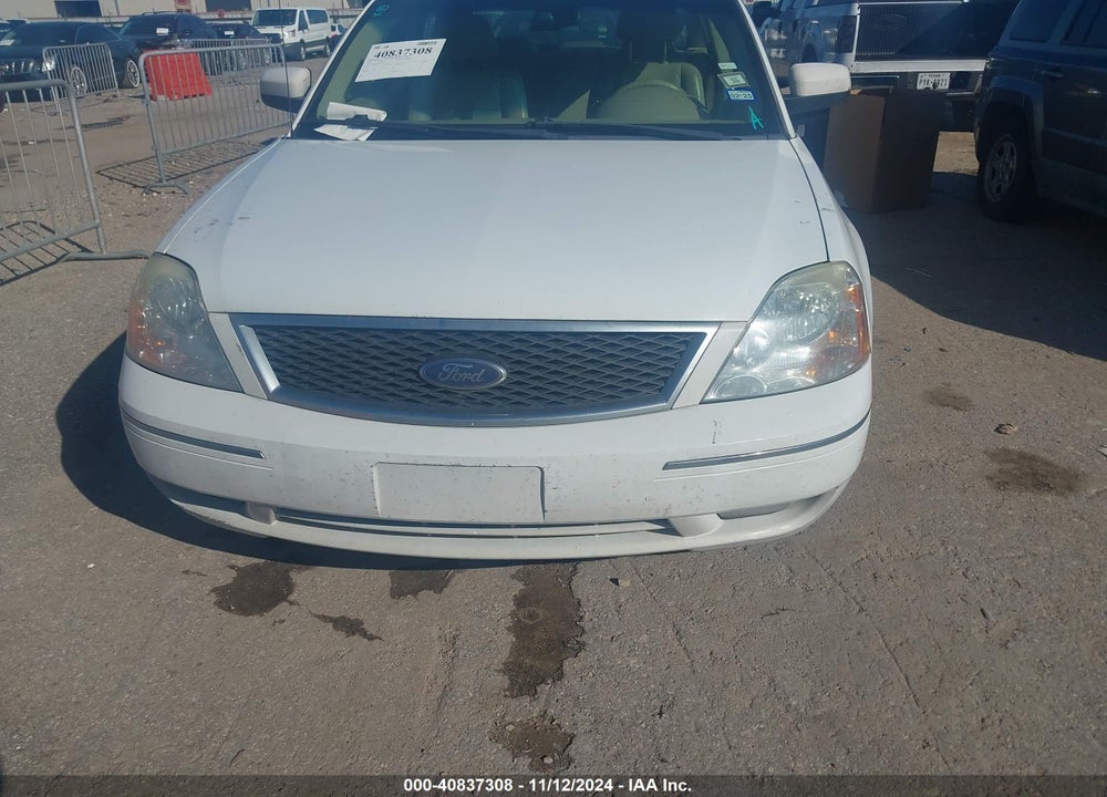 2006 FORD FIVE HUNDRED SEL VIN: 1FAFP24196G161473