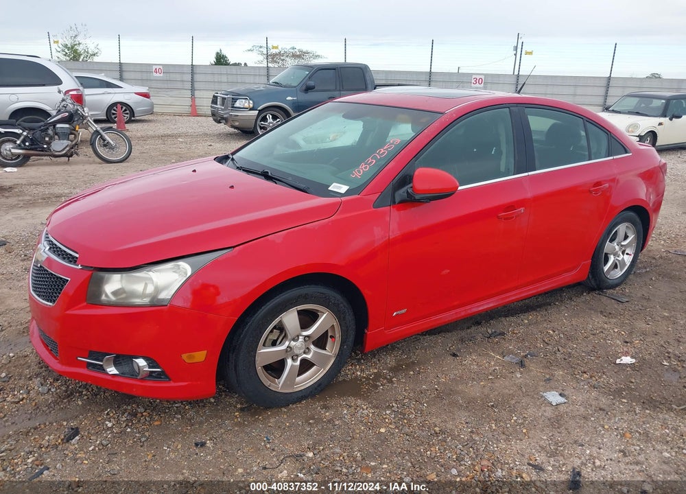 2012 CHEVROLET CRUZE 1LT VIN: 1G1PF5SC6C7173768