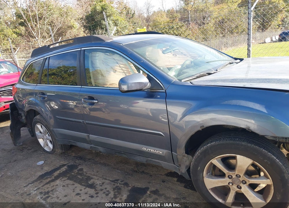 2014 SUBARU OUTBACK 2.5I PREMIUM VIN: 4S4BRCCC9E3265006