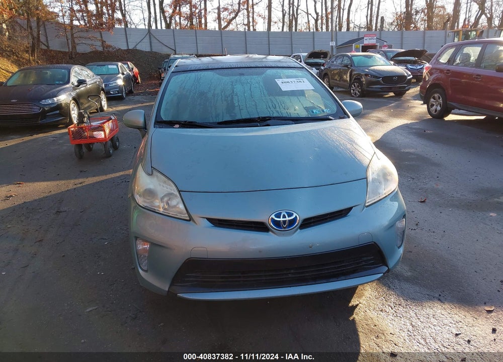 2013 TOYOTA PRIUS THREE VIN: JTDKN3DU8D1733857