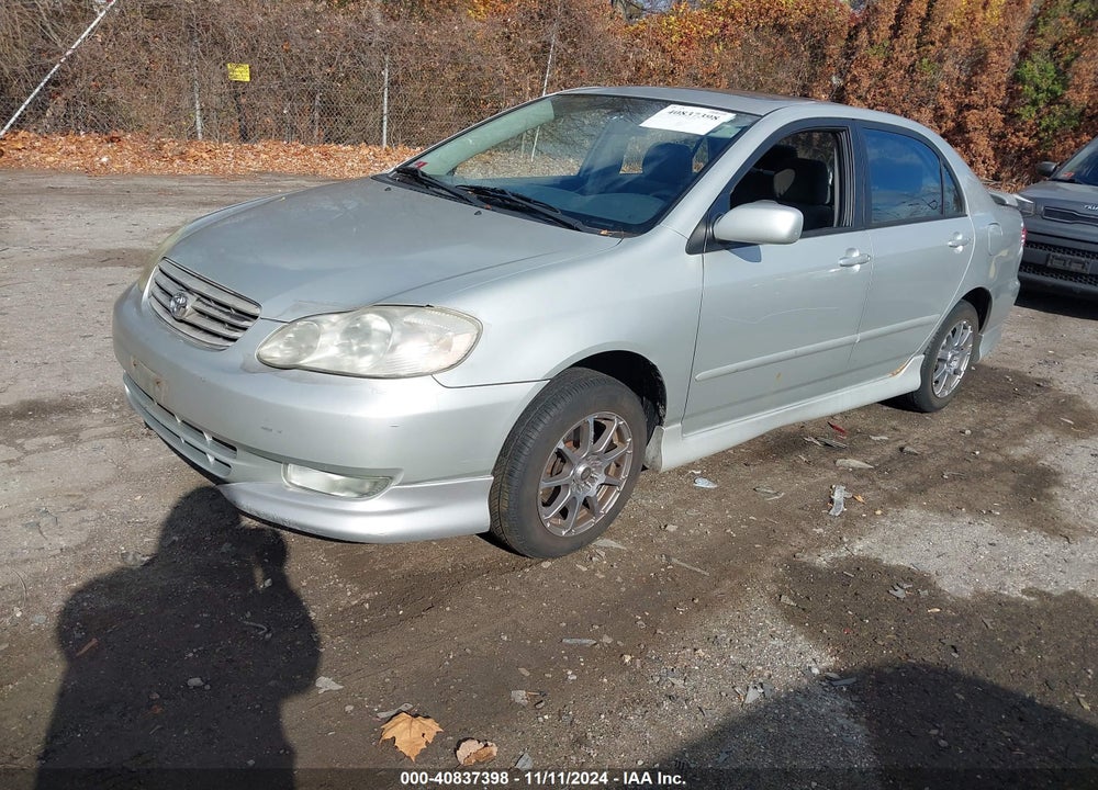 2004 TOYOTA COROLLA S VIN: 2T1BR32E44C309314