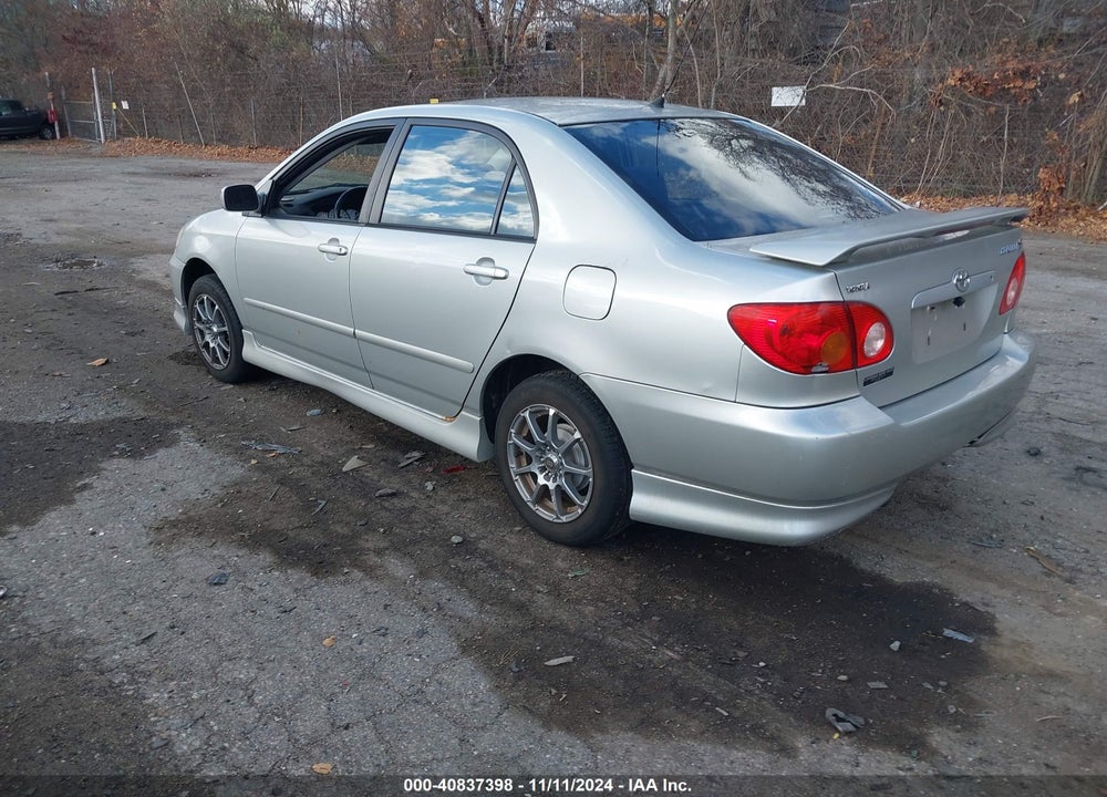 2004 TOYOTA COROLLA S VIN: 2T1BR32E44C309314