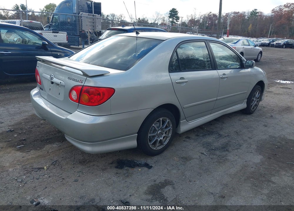 2004 TOYOTA COROLLA S VIN: 2T1BR32E44C309314