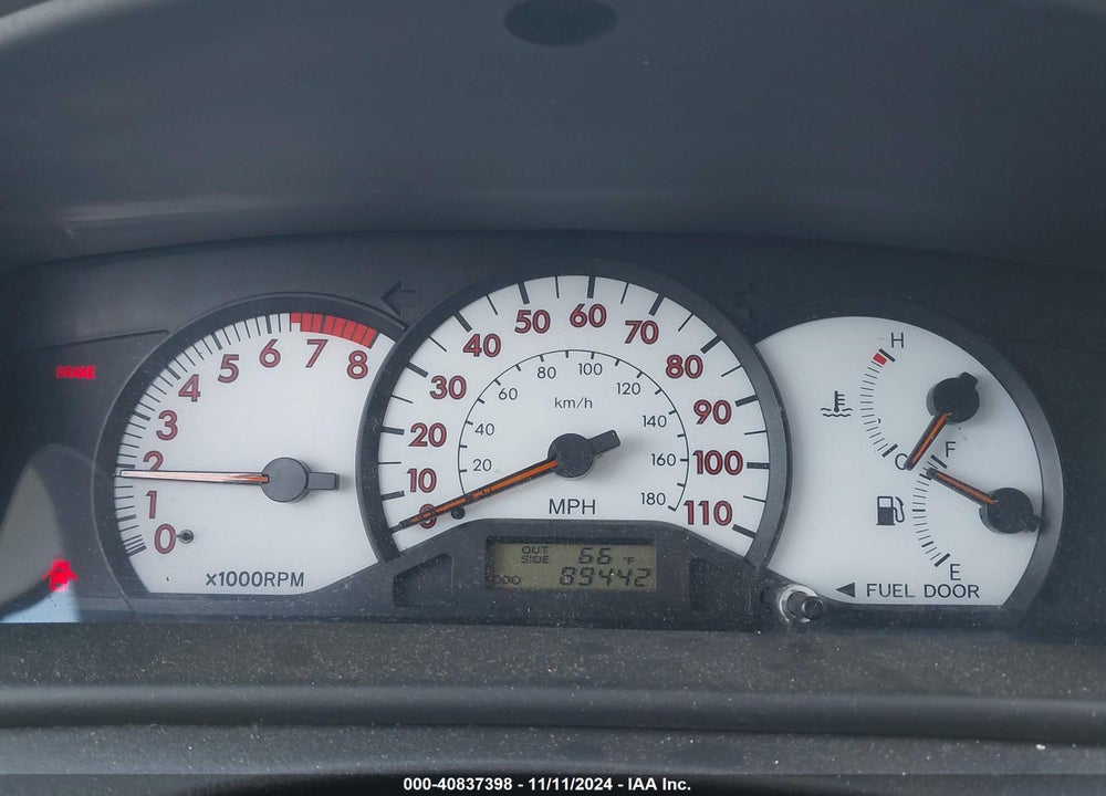 2004 TOYOTA COROLLA S VIN: 2T1BR32E44C309314