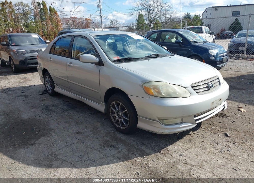 2004 TOYOTA COROLLA S VIN: 2T1BR32E44C309314