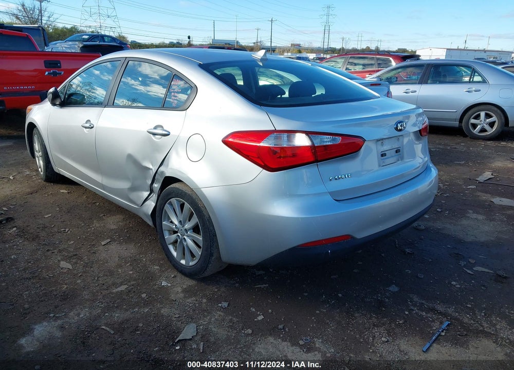 2014 KIA FORTE LX VIN: KNAFX4A64E5125378