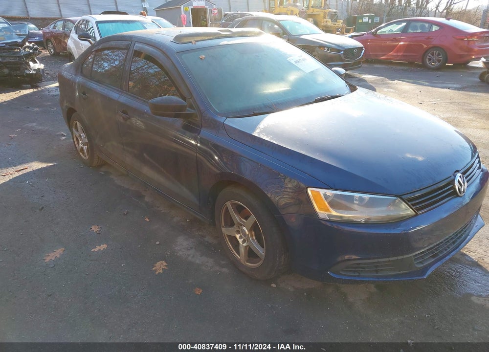 2013 VOLKSWAGEN JETTA 2.0L S VIN: 3VW1K7AJ4DM414221