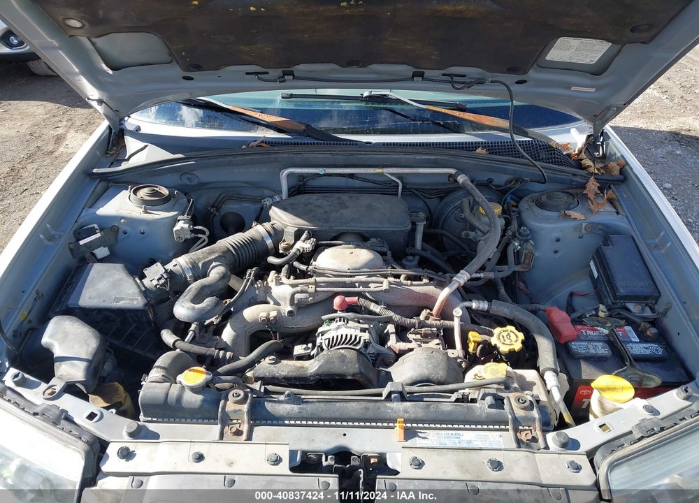 2006 SUBARU FORESTER 2.5X VIN: JF1SG63636H747261