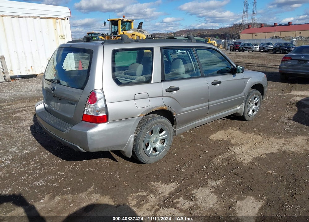 2006 SUBARU FORESTER 2.5X VIN: JF1SG63636H747261