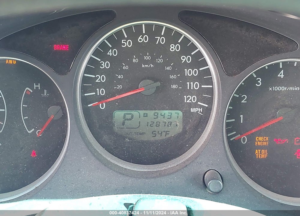 2006 SUBARU FORESTER 2.5X VIN: JF1SG63636H747261