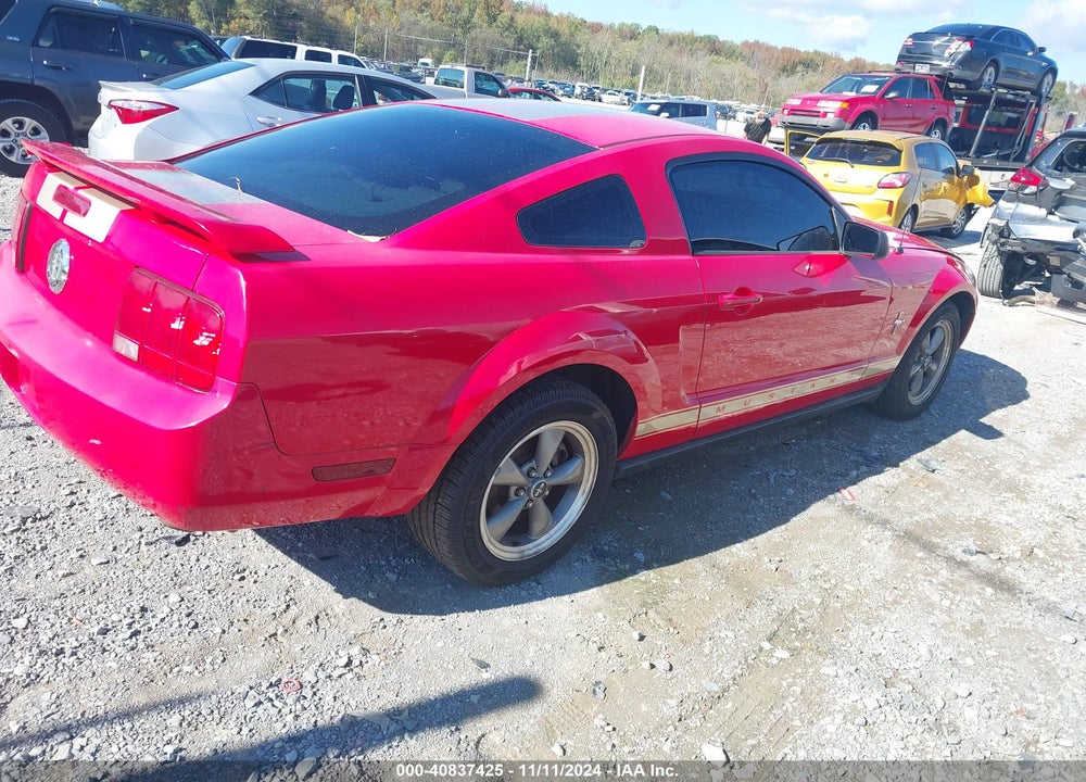 2006 FORD MUSTANG V6 VIN: 1ZVHT80N165162166