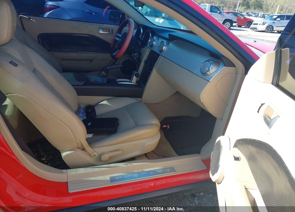 2006 FORD MUSTANG V6 VIN: 1ZVHT80N165162166