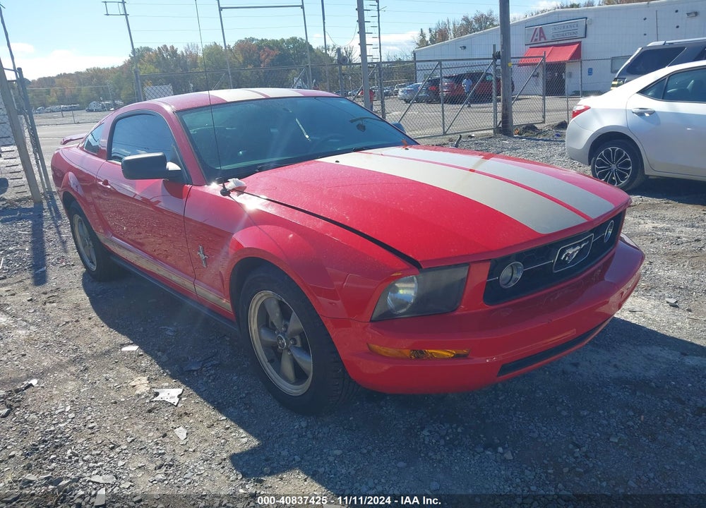 2006 FORD MUSTANG V6 VIN: 1ZVHT80N165162166