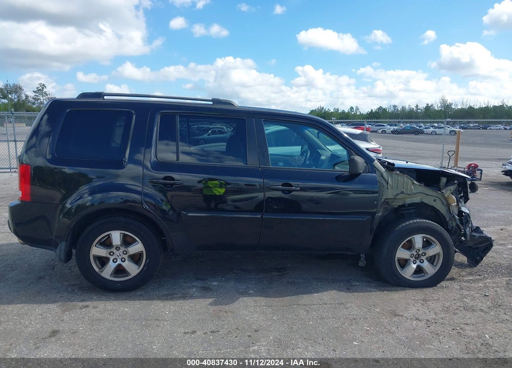 2009 HONDA PILOT EX VIN: 5FNYF38499B007604