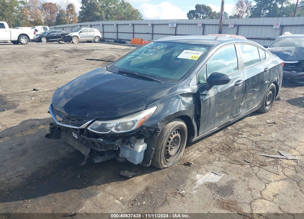 2016 CHEVROLET CRUZE LS AUTO VIN: 1G1BC5SM8G7282024