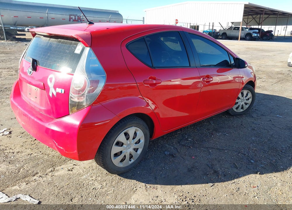 2013 TOYOTA PRIUS C ONE VIN: JTDKDTB35D1542121