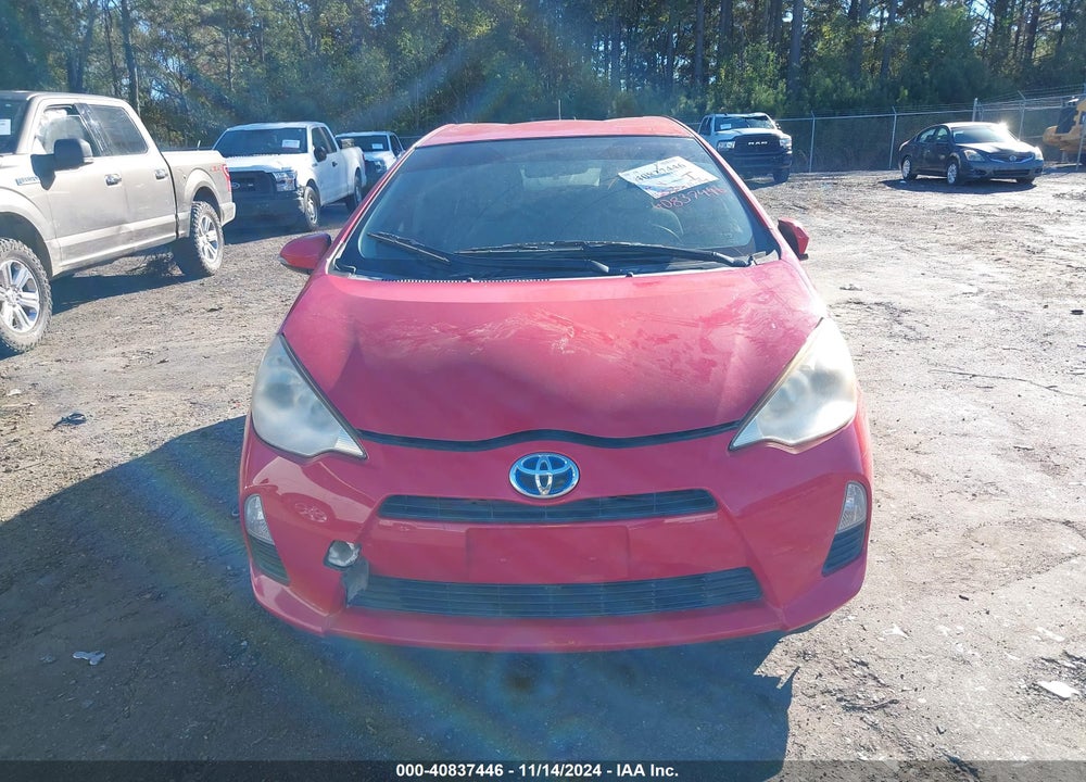 2013 TOYOTA PRIUS C ONE VIN: JTDKDTB35D1542121