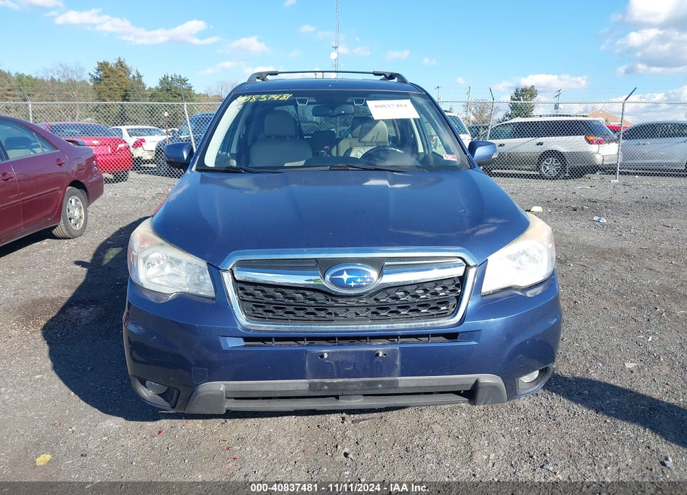 2014 SUBARU FORESTER 2.5I TOURING VIN: JF2SJAPC2EH517581