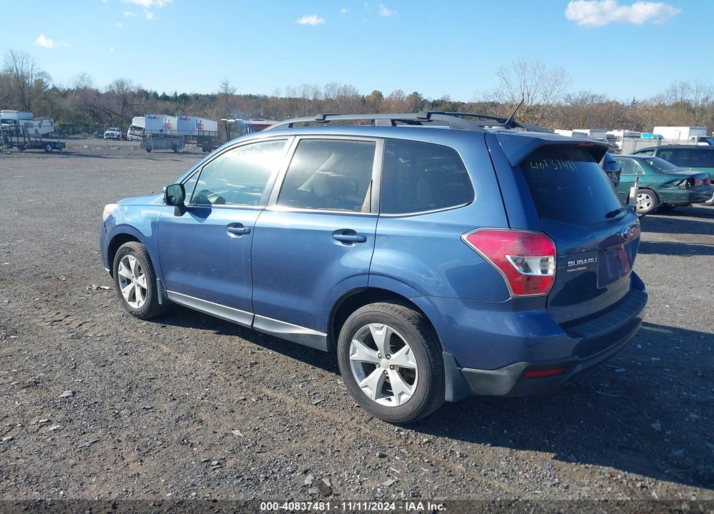 2014 SUBARU FORESTER 2.5I TOURING VIN: JF2SJAPC2EH517581