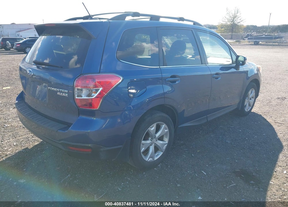 2014 SUBARU FORESTER 2.5I TOURING VIN: JF2SJAPC2EH517581