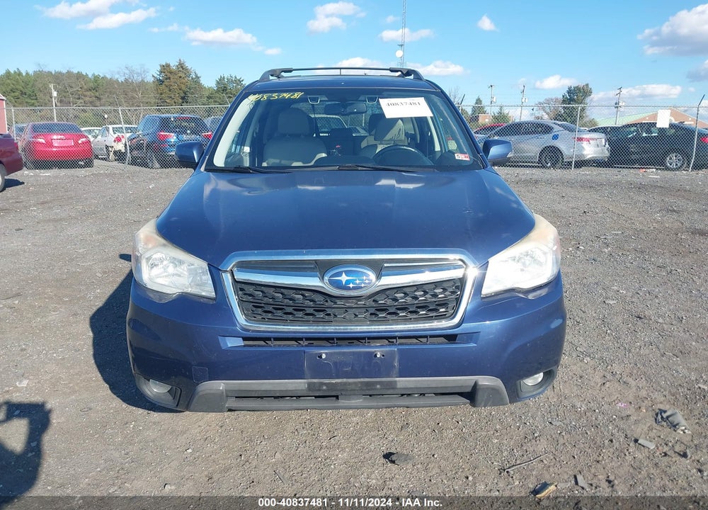 2014 SUBARU FORESTER 2.5I TOURING VIN: JF2SJAPC2EH517581