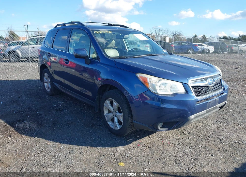 2014 SUBARU FORESTER 2.5I TOURING VIN: JF2SJAPC2EH517581