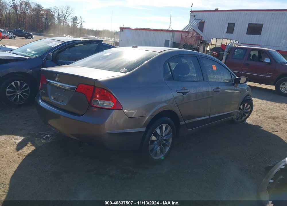 2009 HONDA CIVIC EX-L VIN: 1HGFA16939L003412