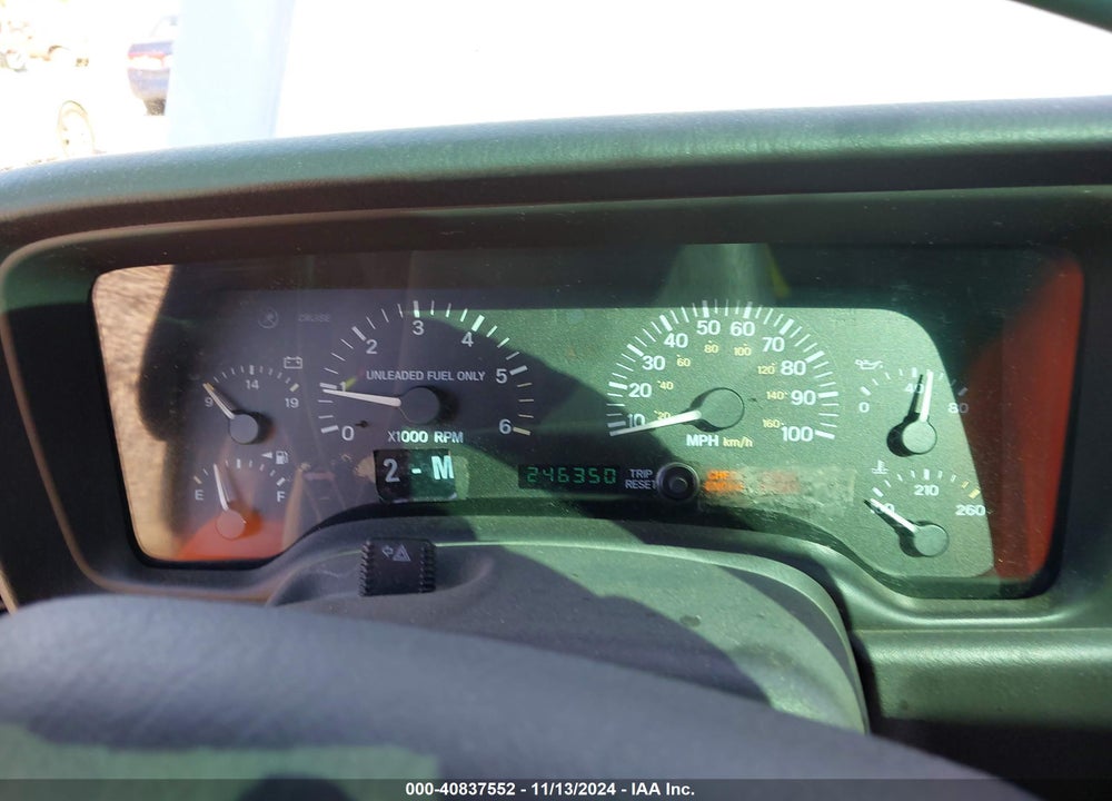 1999 JEEP CHEROKEE CLASSIC/SPORT VIN: 1J4FF68S5XL597814