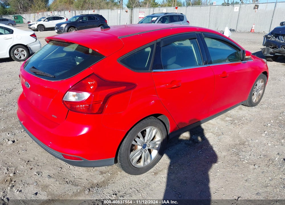 2012 FORD FOCUS SEL VIN: 1FAHP3M26CL436839