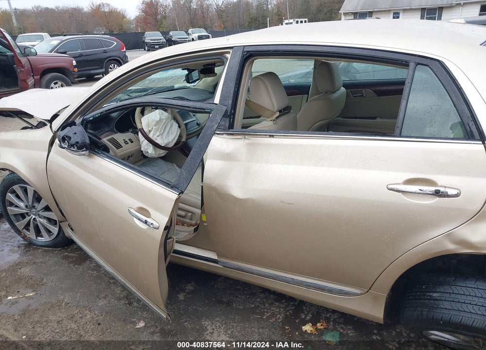 2012 TOYOTA AVALON LIMITED VIN: 4T1BK3DB1CU456047