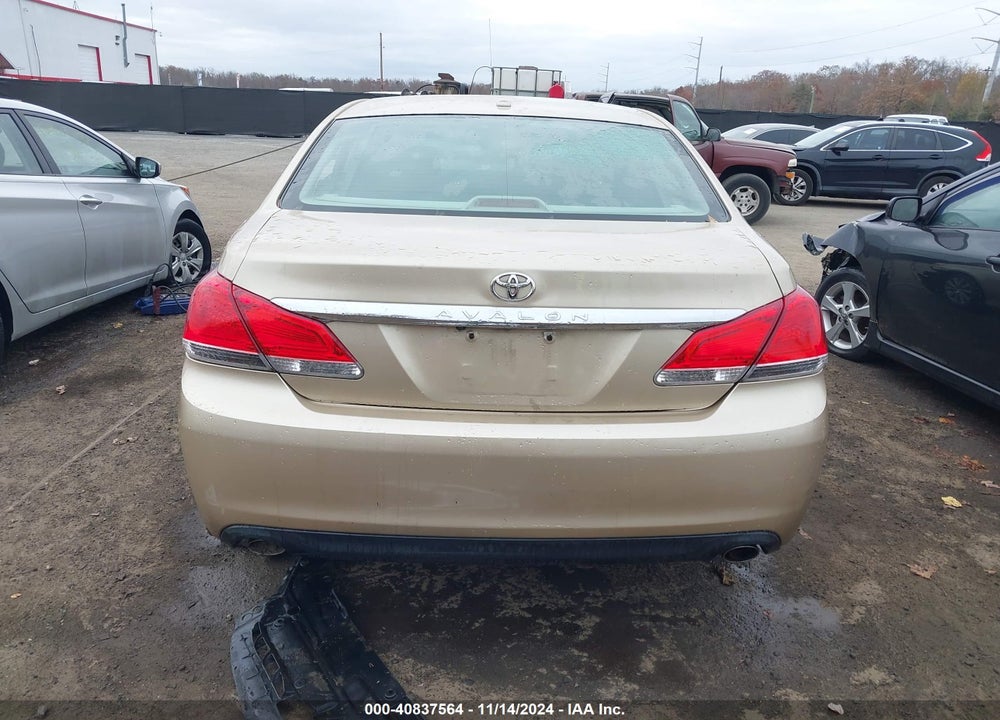 2012 TOYOTA AVALON LIMITED VIN: 4T1BK3DB1CU456047
