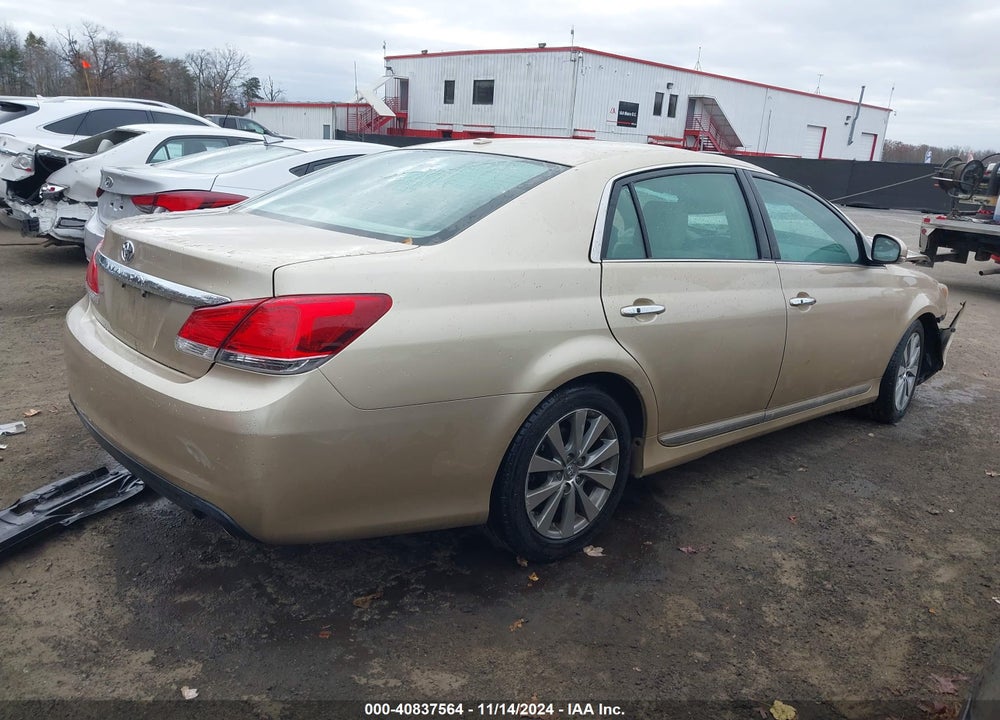2012 TOYOTA AVALON LIMITED VIN: 4T1BK3DB1CU456047