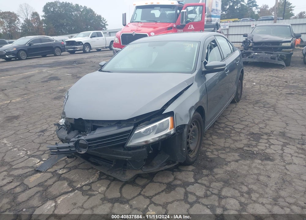 2014 VOLKSWAGEN JETTA 1.8T SE VIN: 3VWD07AJ9EM213340