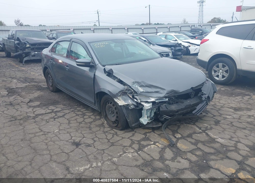 2014 VOLKSWAGEN JETTA 1.8T SE VIN: 3VWD07AJ9EM213340