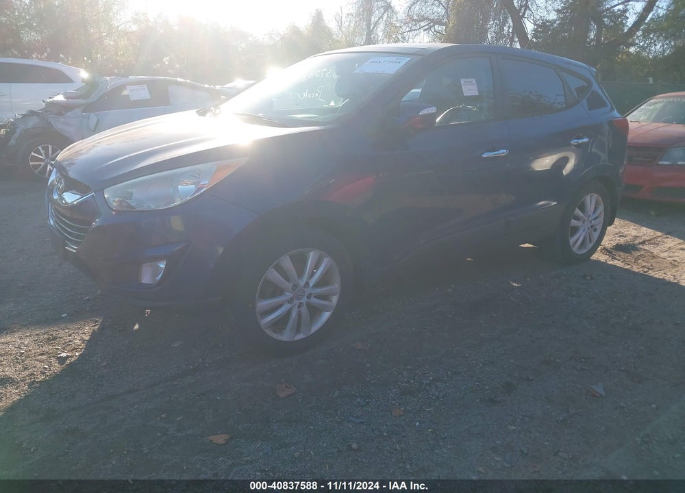 2013 HYUNDAI TUCSON LIMITED VIN: KM8JU3AC0DU671360