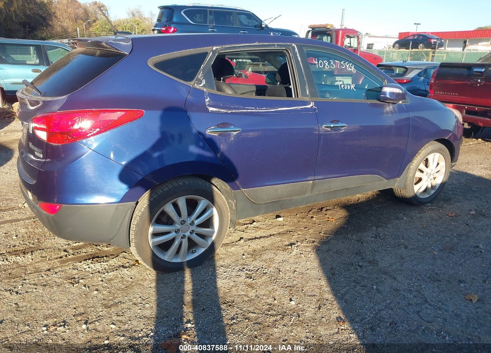 2013 HYUNDAI TUCSON LIMITED VIN: KM8JU3AC0DU671360