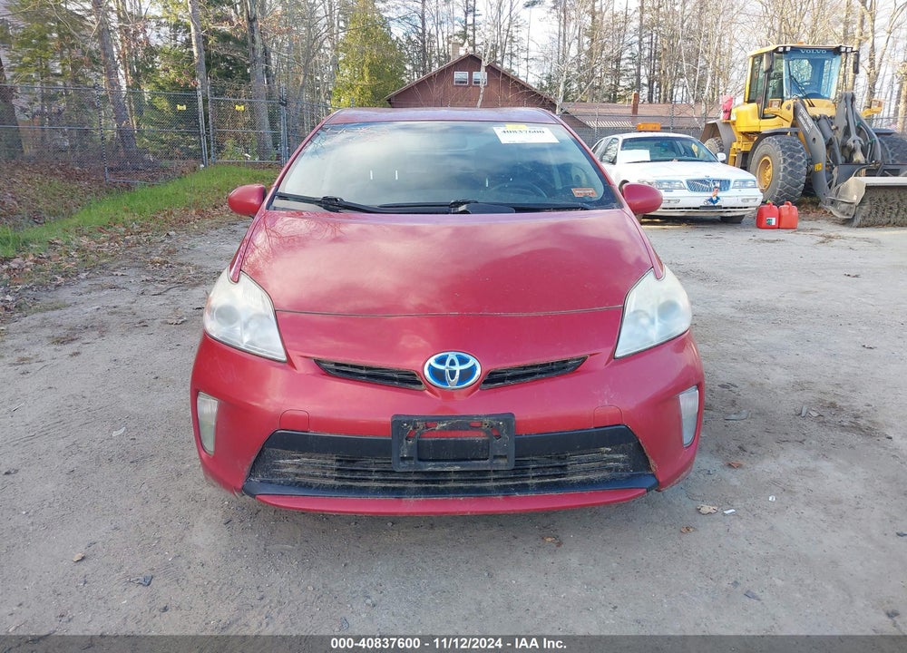 2013 TOYOTA PRIUS THREE VIN: JTDKN3DU5D0343286