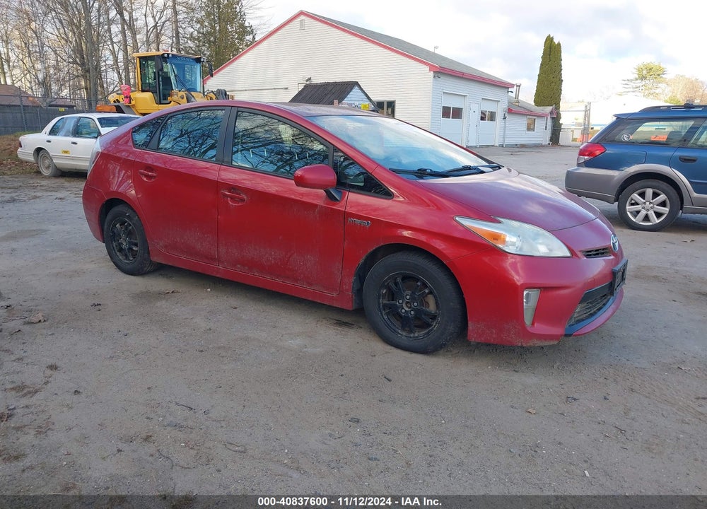 2013 TOYOTA PRIUS THREE VIN: JTDKN3DU5D0343286